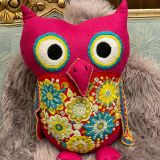 Buho con bordado artesanal SW-0224-324