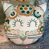 Gato con bordado artesanal SW-0326-406