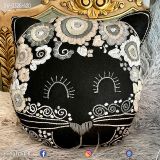 Gato con bordado artesanal SW-0326-420